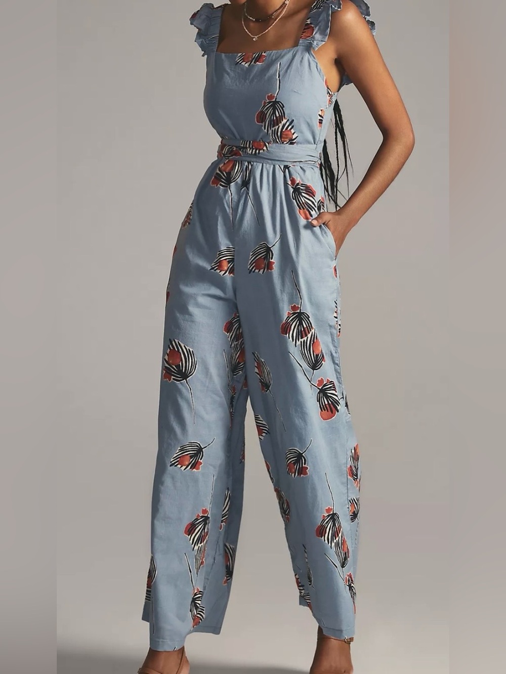 Anthropologie Bel Kazan Evie Jumpsuit - Size S